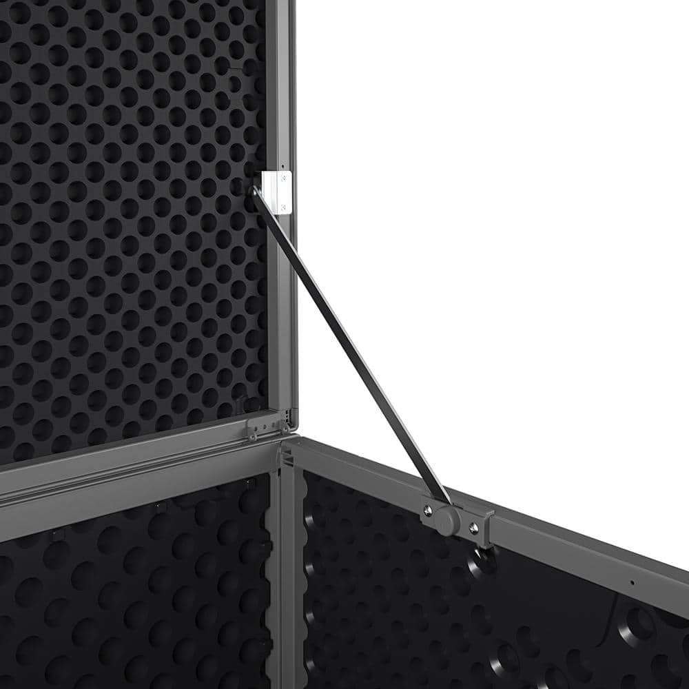 Cosco Extra Large Black Lockable Outdoor Deck Storage Box