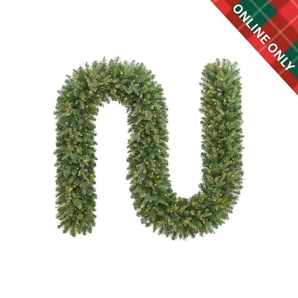 12 ft SMART Grand Duchess Balsam Fir Pre-Lit Garland