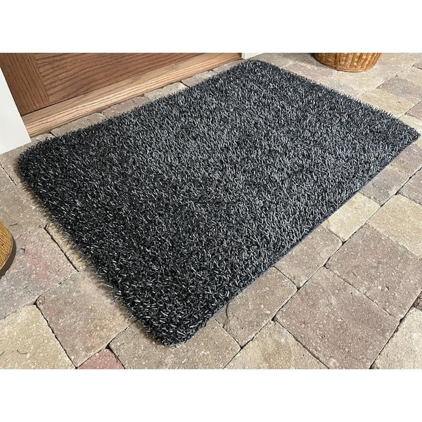 High Traffic Charcoal 23.5 in. x 35.5 in Door Mat
