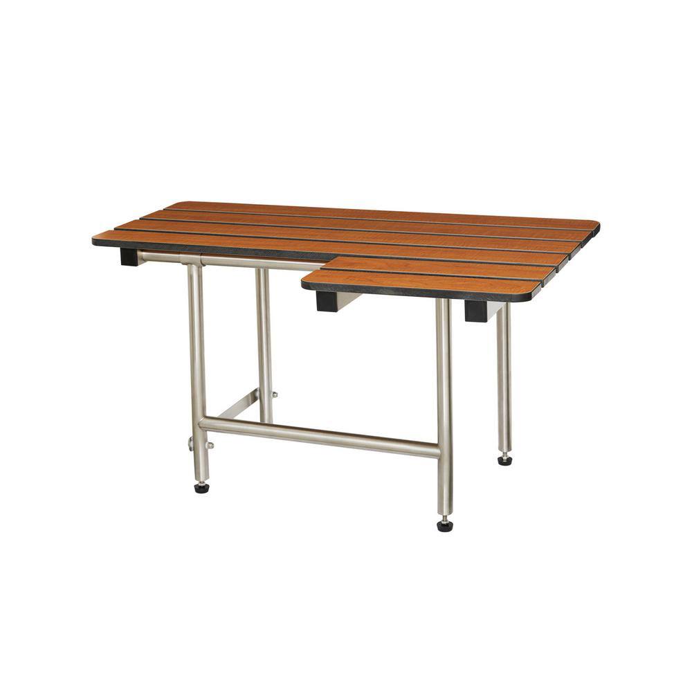 SEACHROME 28inch x 22.5inch ADA Bariatric Wall Mount Transfer Bench