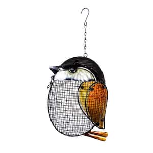 Mesh Hanging Wild Bird Seed Bird Feeder, Chickadee