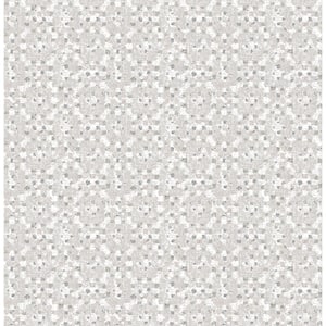 Tia Taupe Texture Paper Strippable Roll (Covers 56.4 sq. ft.)