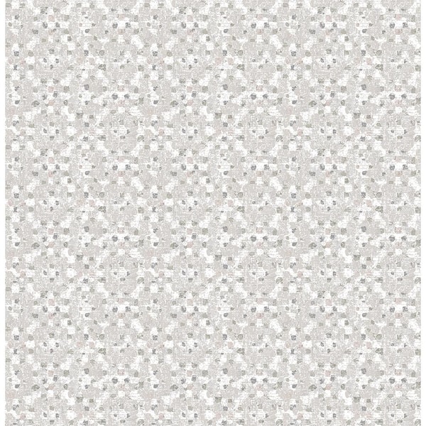 A-Street Prints Tia Taupe Texture Paper Strippable Roll (Covers 56.4 sq. ft.)