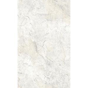 Light Grey Textured Faux Stone Like Paste the Wall Double Roll Wallpaper 57 Sq. Ft.