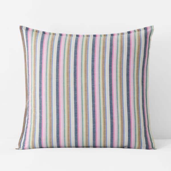 Company Cotton Yarn-Dyed Yamika Stripe Multi Euro Sham