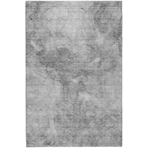 Dream Shag Premium Machine Washable Abstract ADS688 Blue 2 ft. x 3 ft. Accent Rug