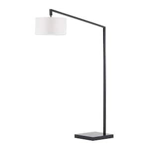 Stretch Chairside Arc Lamp Matte Black