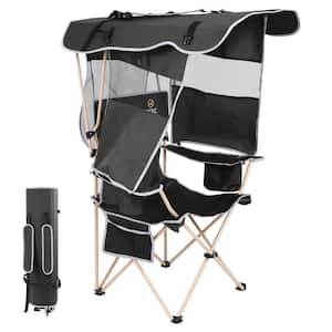 Camping Chair with Canopy, Chair with Shades, Folding Chair with Canopy, Backpack Chair with Cooler (1-Pack Green)