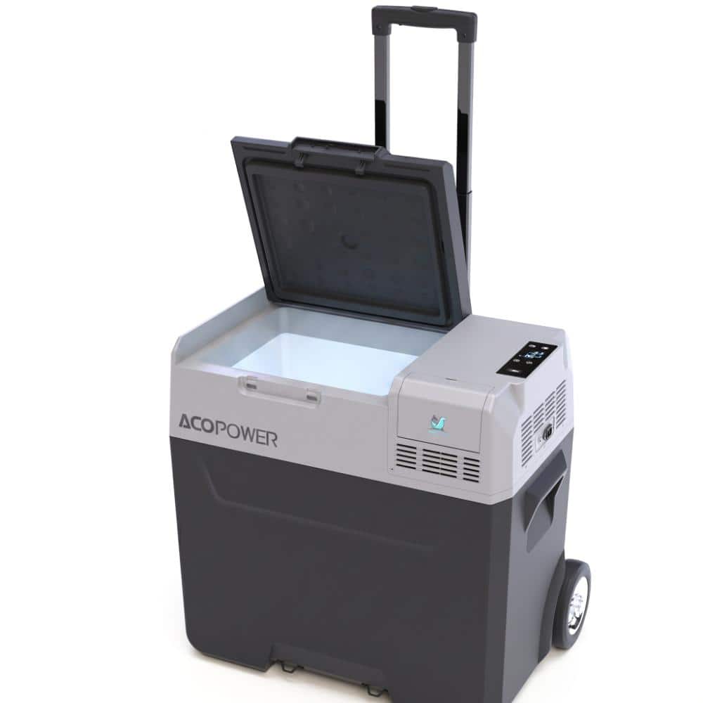 52Qt Low Noice Car Portable Refrigerator Freezer with APP Control and 6'' off-road wheels, 12V,45W Cooler Freezer price history on PriceWatchPro