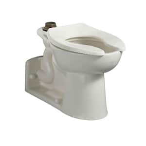 Priolo FloWise 15 in. High EverClean Top Spud Elongated Flush Valve Toilet Bowl Only in White