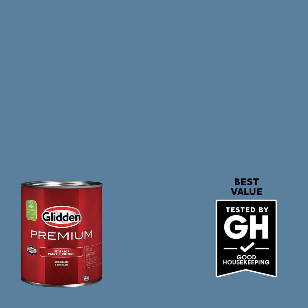 1 qt. #PPG1160-5 Blue Beads Semi-Gloss Interior Latex Paint price history on PriceWatchPro