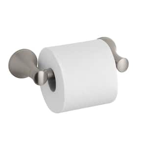 Coralais Toilet Paper Holder in Vibrant Brushed Nickel