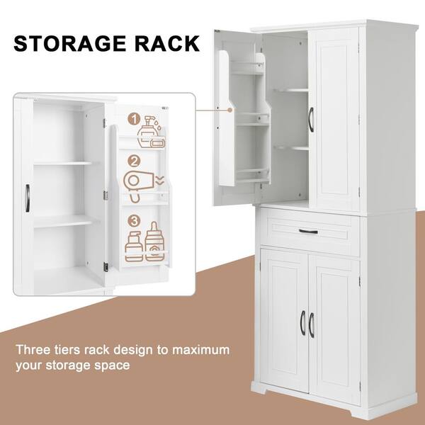 Maximize Space with Linen Storage Cabinet