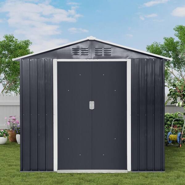 トップス 24AW main story Tank / Dark Shadow / 2Y Tatayosi 7 ft. x 4.3 ft. Multi-Purpose Metal Outdoor Storage