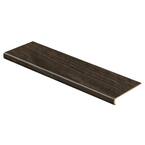 Choice Oak/Black Willow 47 in. L x 12-1/8 in. W x 2-3/16 in. T Vinyl Overlay for Stairs 1-1/8 in. to 1-3/4 in. Thick