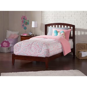 Richmond Walnut Twin Traditional Bed