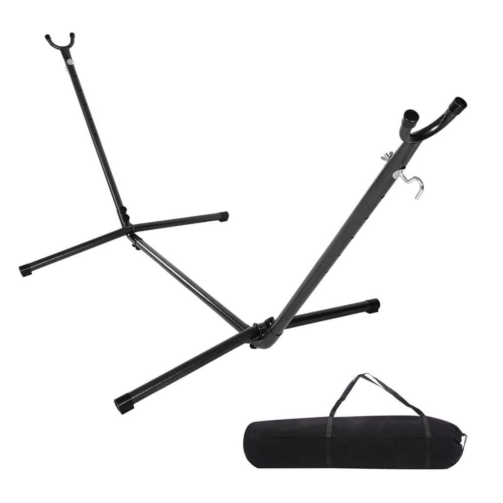 9 ft. Universal Hammock Stand, 450 lb. Heavy Duty Adjustable Steel Stand with Carrying Case for Indoor Outdoor Garden price history on PriceWatchPro