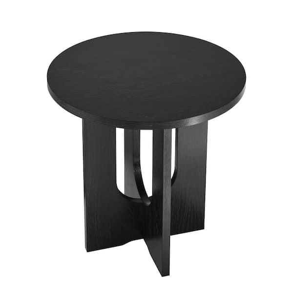 Sudzendf 23.6 in. W Modern Wood Coffee Table in Black