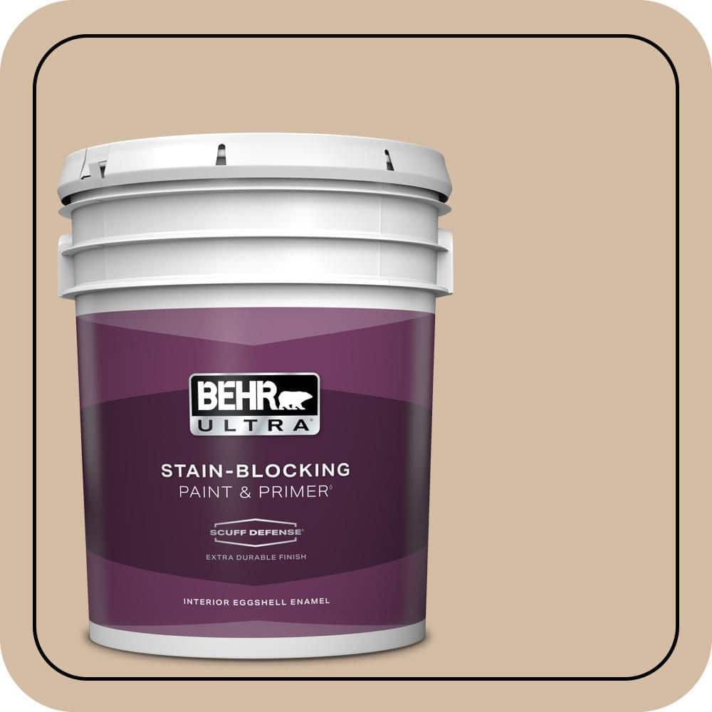5 gal. #PWL-86 Nutty Beige Extra Durable Eggshell Enamel Interior Paint & Primer price history on PriceWatchPro