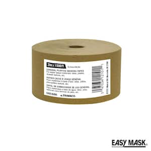 Easy Mask 3 in. X 1000 ft. Brown General Purpose Masking Paper