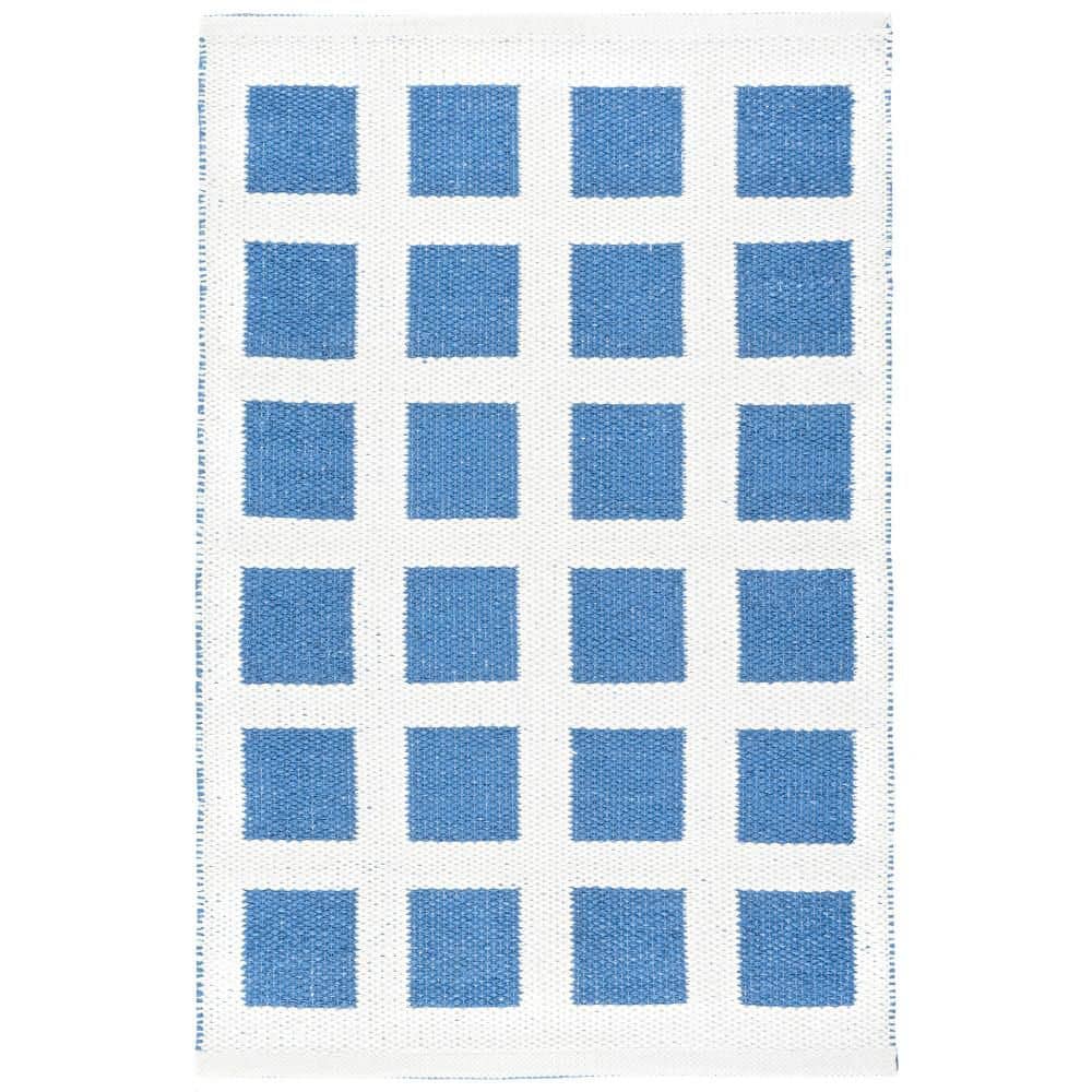 Titto Handwoven French Blue 3 ft. x 8 ft. Outdoor Runner Rug price history on PriceWatchPro