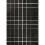 Grid Modern Black/Cream 4 ft. x 6 ft. Squares Indoor/Outdoor Area Rug