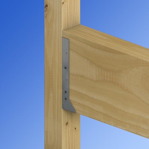 Galvanized Face-Mount Concealed-Flange Joist Hanger for 4 x 12