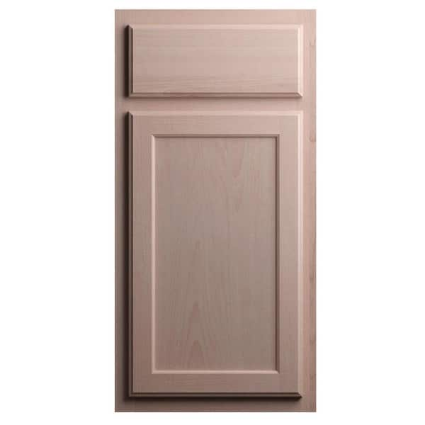 Hampton Bay 15 in. W x 24 in. D x 34.5 in. H Assembled Base Kitchen Cabinet  in Unfinished with Recessed Panel KB15-UF - The Home Depot