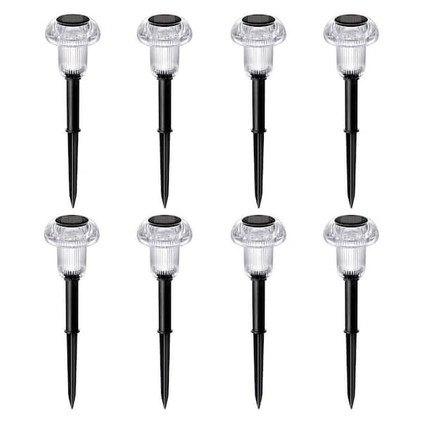 8-Pack Solar Lights Outdoor Pathway Lights (Multicolor) D0CSSPZXS1