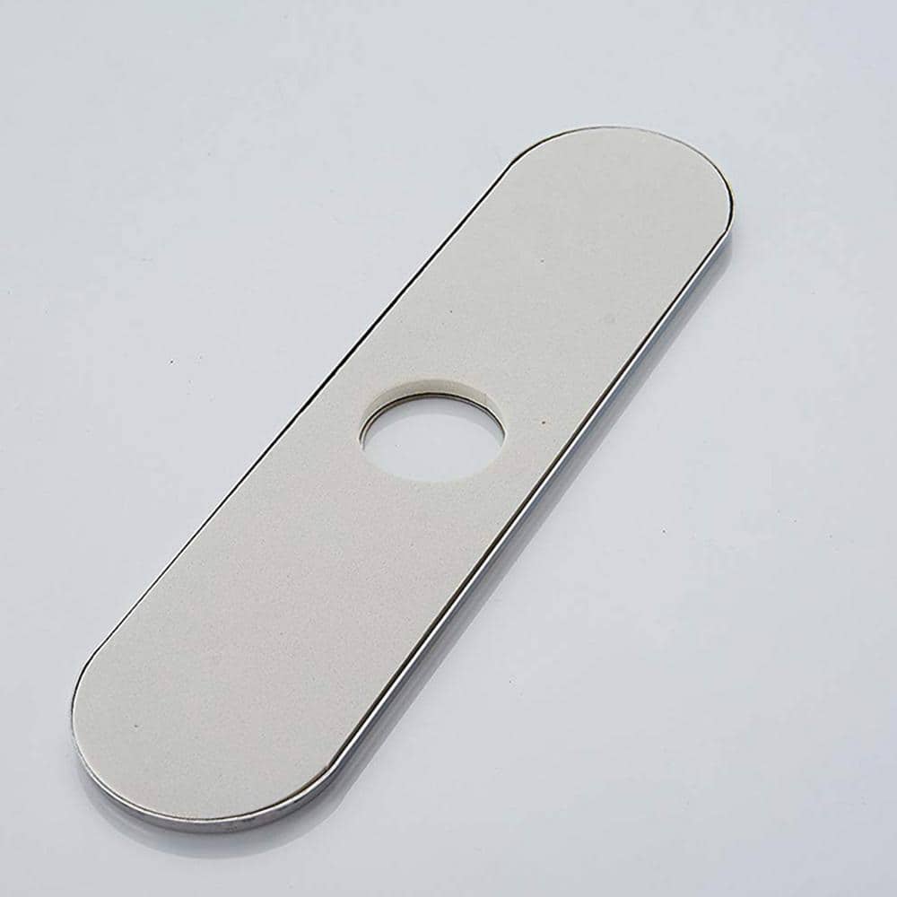 Polished Chrome Kitchen Sink Faucet Hole Cover Plate