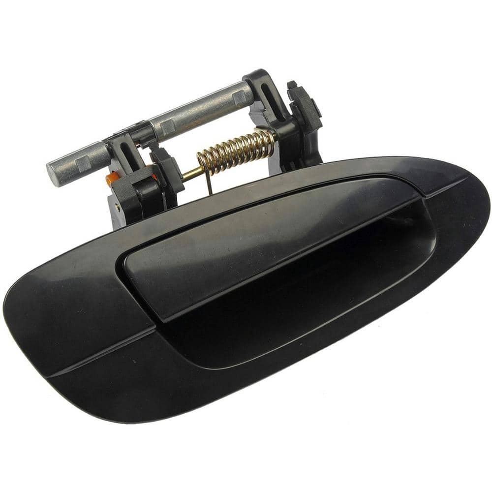 ECOTRIC Door Handle Front Left Smooth Black Exterior Outside For 2002-2006 Altima Part # NI1310123; 80607-8J009 