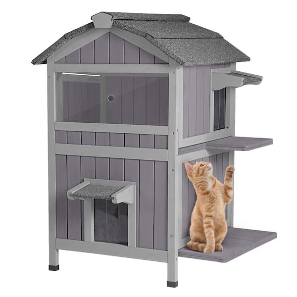 Home depot 2025 outdoor cat house