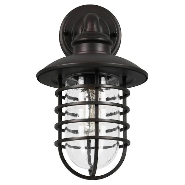 Design House Stevenson 1-Light Bronze Rustic Industrial Indoor