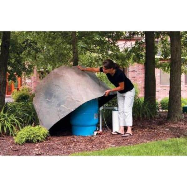 Other Home Plumbing Fixtures 28 In X 20 Inch Artificial Rock Well Pump Cover Decorative Concealment Outdoor Home Garden