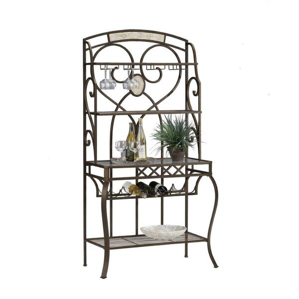 Hillsdale Furniture Brookside Brown Baker's Rack