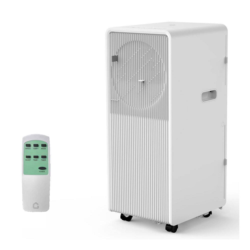 8000 (DOE) BTU Portable Air Conditioner Cools up to 550 Sq. Ft. with Dehumidifier and Remote in White price history on PriceWatchPro