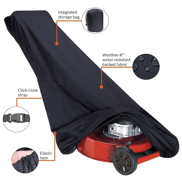 Classic Accessories Walk Behind Lawn Mower Cover for Greenworks 20