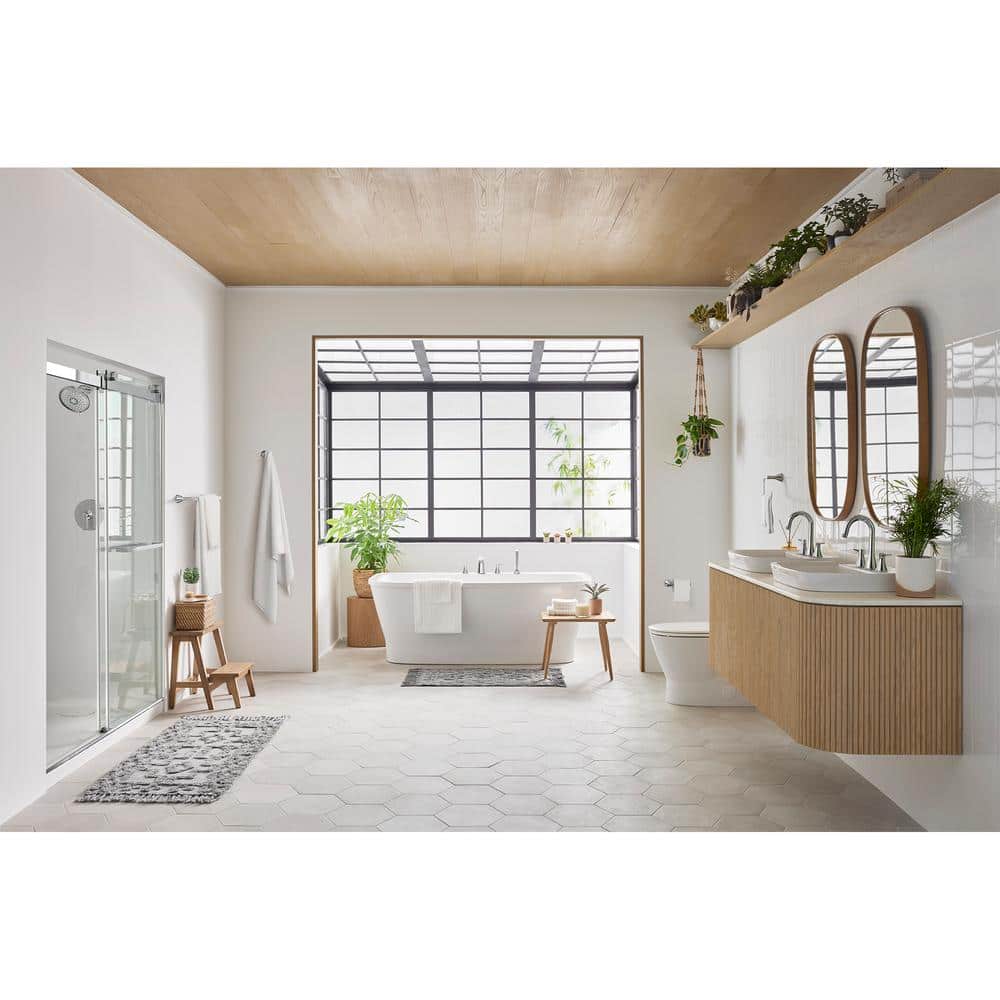 Polished Chrome Wall Mounted Towel Ring