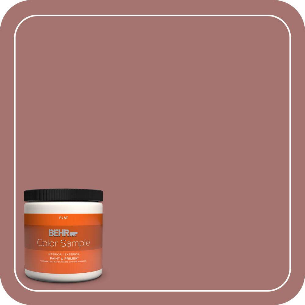 8 oz. #MQ1-17 Autumn Russet Flat Interior/Exterior Paint & Primer Color Sample price history on PriceWatchPro