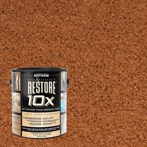 Rust-Oleum Restore 1-gal. California Rustic Deck and Concrete 10X Resurfacer