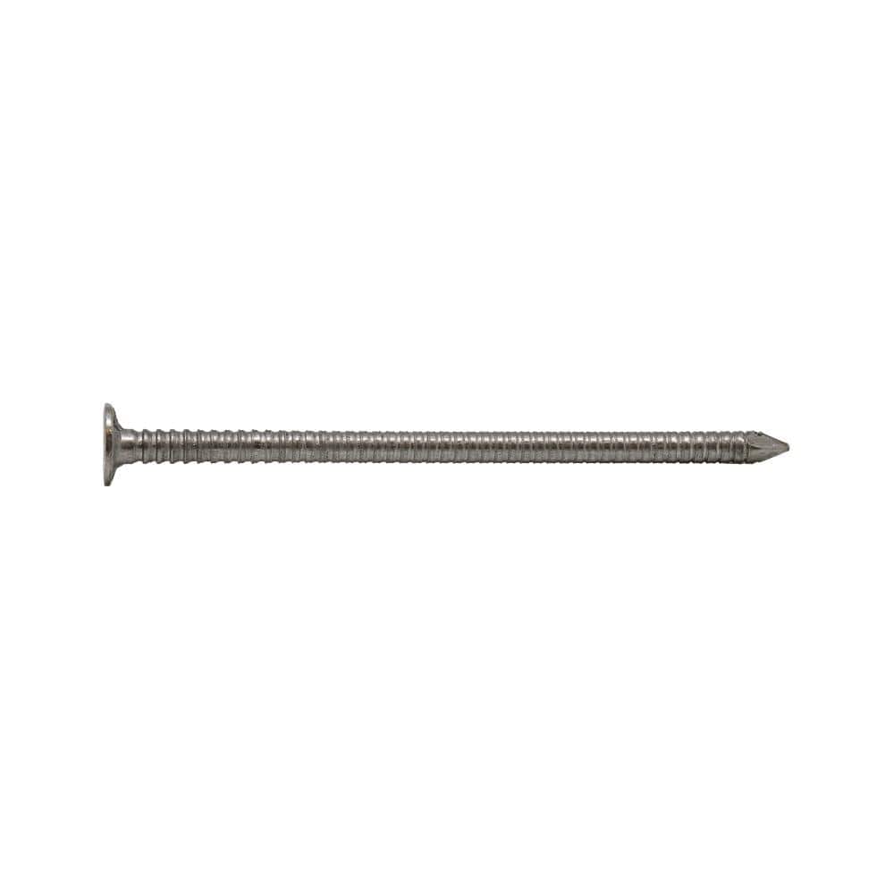 Grip-Rite #8 x 3-1/2 in. 16-Penny Stainless Steel Patio Nail (5 lbs. per  Pack) MAXN62387 - The Home Depot