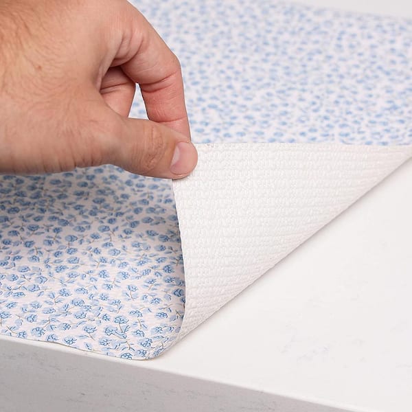 Contact Brand Con-Tact Brand Grip Prints Non-Adhesive Non-Slip Shelf And  Drawer Liner - Virtu Black (6 Rolls)