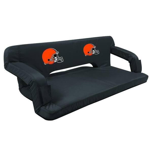 Picnic Time Cleveland Browns Black Reflex Travel Couch