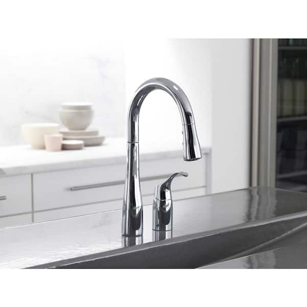 KOHLER Simplice SingleHandle PullDown Sprayer Kitchen, 49 OFF