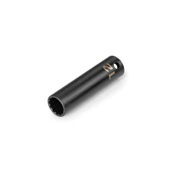 3/8 in. Drive x 12 mm Deep 12-Point Impact Socket