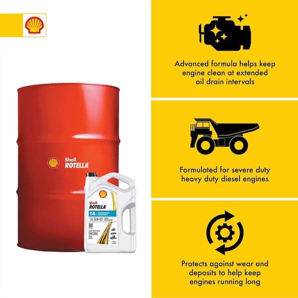 Shell Rotella 5 gal. T4 15W-40 Motor Oil at Tractor Supply Co.