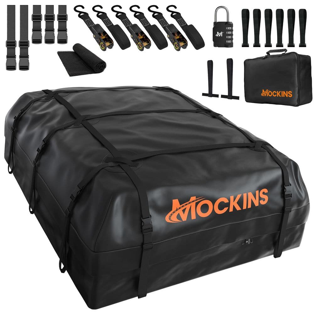 【新品】RAIN OR SHINE SOFT CONTANER L 40L Mockins 40 Cu. ft. Waterproof Rooftop Cargo Carrier Bag - 72 in x