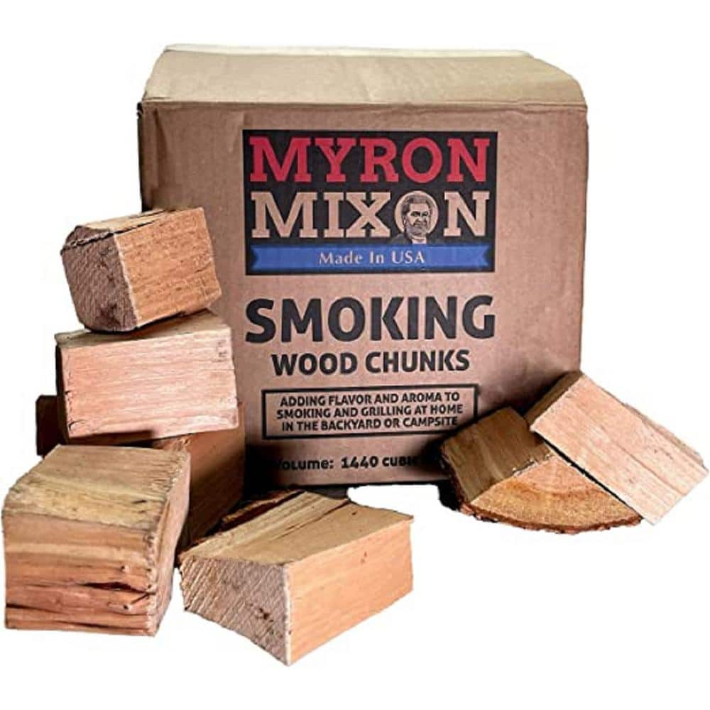 Myron Mixon 16 lbs. Oak Wood Chunk Box MMOWCB The Home