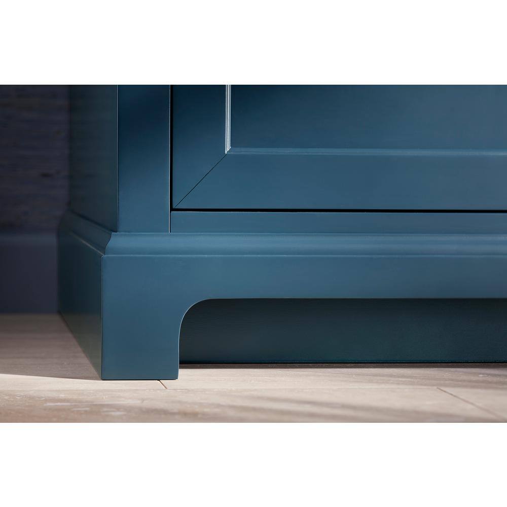 Charlemont 36" Tidal Blue Vanity with Quartz Top