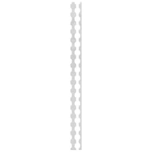 Pontiac 0.125 in. T x 0.33 ft. W x 8 ft. L White Acrylic Resin Decorative Wall Paneling 17-Pack